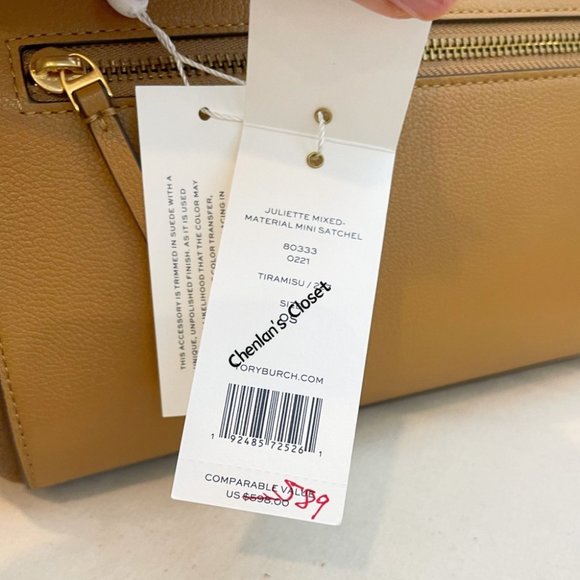 🎀NeW! Tory Burch Juliette Mixed Mini Satchel - Picture 13 of 15